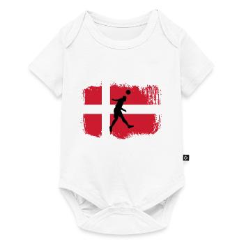 Football Denmark Sport - Baby Premium short-sleeve bodysuit - white - Front