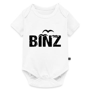 Binz Möwen Ostsee Seebad Binz - Baby Premium Kurzarmbody - Weiß - Vorne