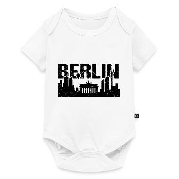 Berlin Skyline Vintage Capital Berlin - Body à manches courtes Premium Bébé - blanc - Devant