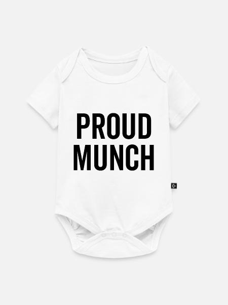 Stolzer Munch - Baby Premium Kurzarmbody - Weiß