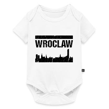 Wroclaw Skyline - Baby Premium short-sleeve bodysuit - white - Front