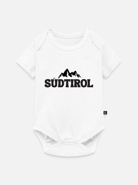 Südtirol - Baby Premium Kurzarmbody - Weiß