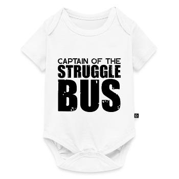 Captain Of The Struggle Bus 5 - Baby Premium short-sleeve bodysuit - white - Front