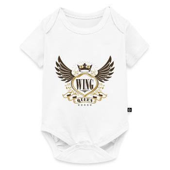 Biker Motorcycle Motorcycling Goldwing Queen - Baby Premium short-sleeve bodysuit - white - Front