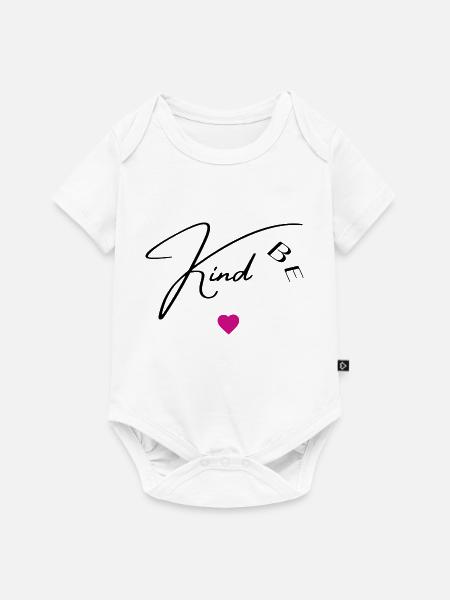 Seien Sie nett - Baby Premium Kurzarmbody - Weiß