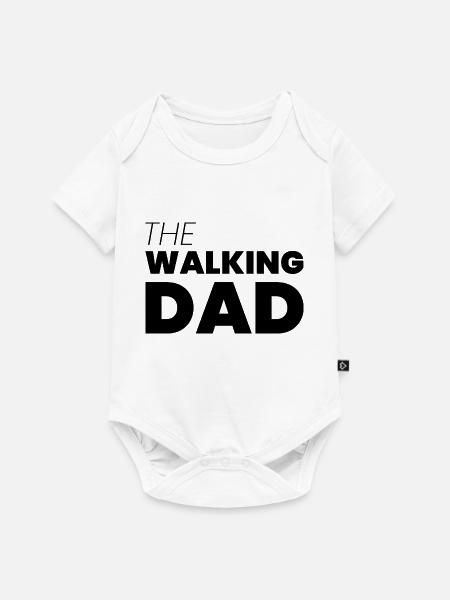 Dog Hund - Baby Premium Kurzarmbody - Weiß