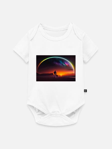 Siluette Star - Baby Premium Kurzarmbody - Weiß