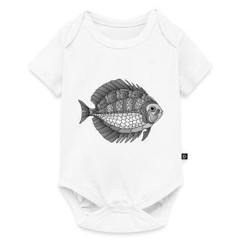 Poisson - Body à manches courtes Premium Bébé - blanc - Devant