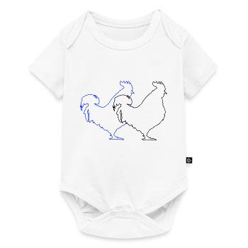 Coq 2 - Body à manches courtes Premium Bébé - blanc - Devant