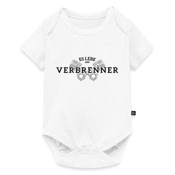 Es lebe der Verbrenner - Baby Premium Kurzarmbody - Weiß - Vorne
