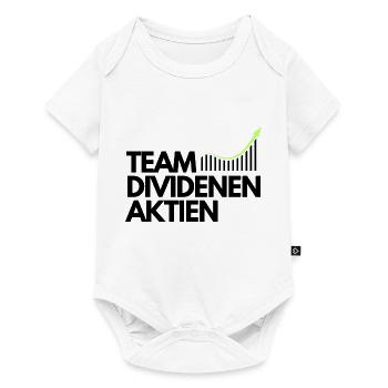 TEAM DIVIDENEN AKTIEN - Baby Premium short-sleeve bodysuit - white - Front