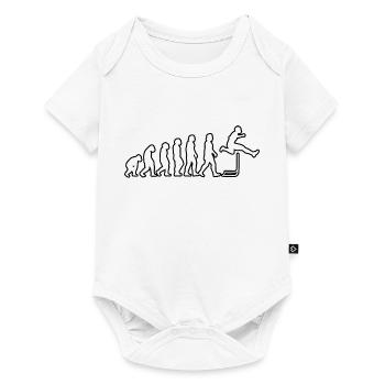 hurdles gift hurdler track and field - Baby Premium short-sleeve bodysuit - white - Front