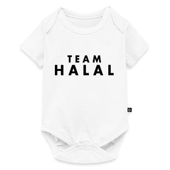 Team halal - Baby Premium short-sleeve bodysuit - white - Front
