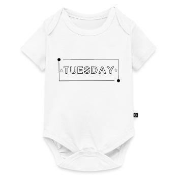 Thuesday is a good Day - Baby Premium short-sleeve bodysuit - white - Front