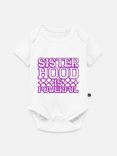 Sisterhood Is Powerful 32 - Baby Premium Kurzarmbody - Weiß