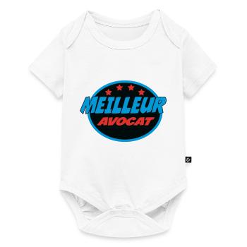 MEILLEUR AVOCAT - Body à manches courtes Premium Bébé - blanc - Devant