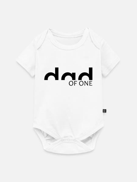 PAPA - Vater von einem - Baby Premium Kurzarmbody - Weiß