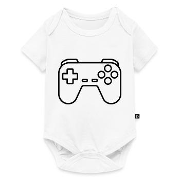 Video games controller - Baby Premium short-sleeve bodysuit - white - Front