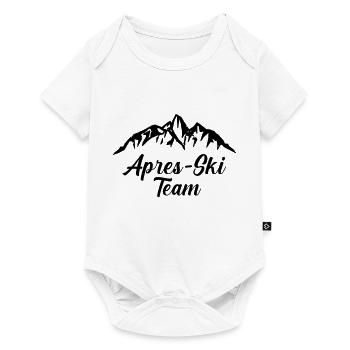 Après Ski Team Mountains - Baby Premium short-sleeve bodysuit - white - Front