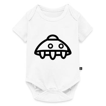 flying saucer - Baby Premium short-sleeve bodysuit - white - Front