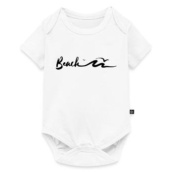 Beach Lifestyle - Baby Premium Kurzarmbody - Weiß - Vorne