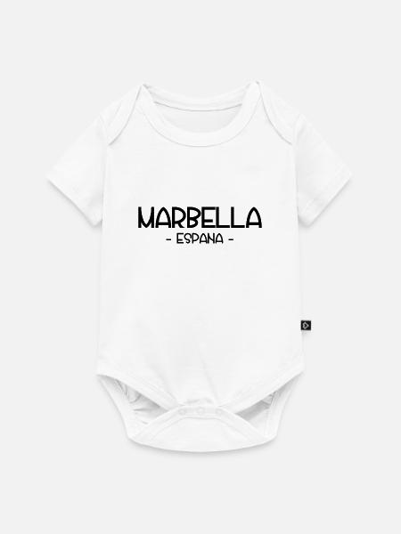 Marbella Espana Spain Spainen - Baby Premium Kurzarmbody - Weiß