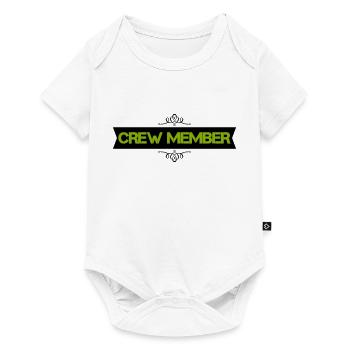 crew member - Baby Premium short-sleeve bodysuit - white - Front