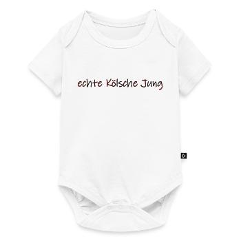 echte Kölsche Jung - Baby Premium Kurzarmbody - Weiß - Vorne