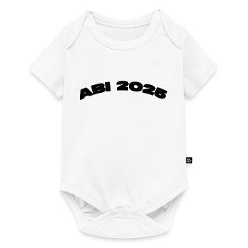 ABI 2025 – Wir lassen’s krachen! 🎉 - Baby Premium Kurzarmbody - Weiß - Vorne