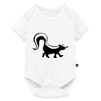 Skunk 1 - Baby Premium short-sleeve bodysuit - white - Front