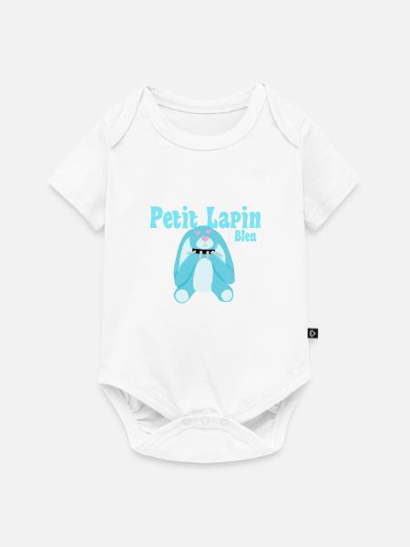 Punk-Hase - Baby Premium Kurzarmbody - Weiß