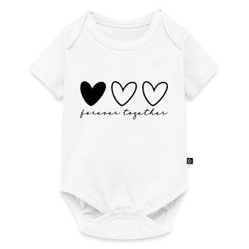 3 Hearts Partners Part 3 of 3 - Baby Premium short-sleeve bodysuit - white - Front