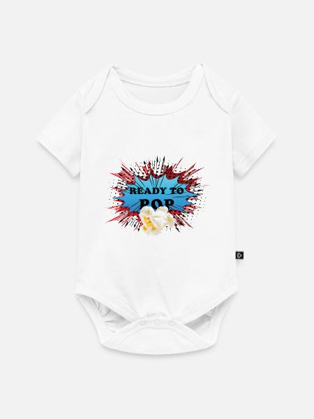 Bereit zum Platzen! - Baby Premium Kurzarmbody - Weiß