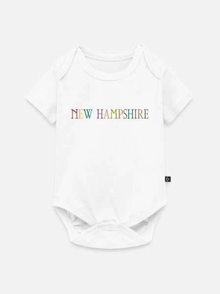 New Hampshire - Baby Premium Kurzarmbody - Weiß