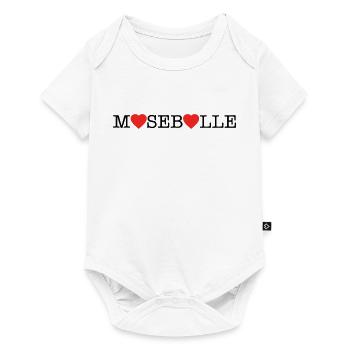 Mosebolle - Body à manches courtes Premium Bébé - blanc - Devant