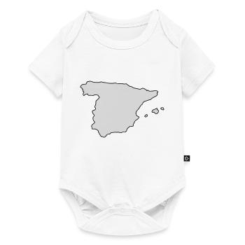 spain,spanien,espania - Baby Premium Kurzarmbody - Weiß - Vorne