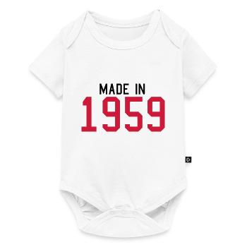 1959 - Baby Premium short-sleeve bodysuit - white - Front