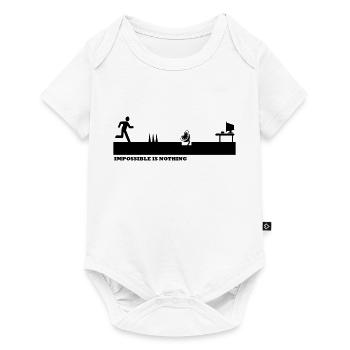 Impossible Is Nothing - Body à manches courtes Premium Bébé - blanc - Devant
