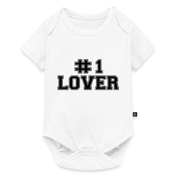 Best Lover - Baby Premium short-sleeve bodysuit - white - Front