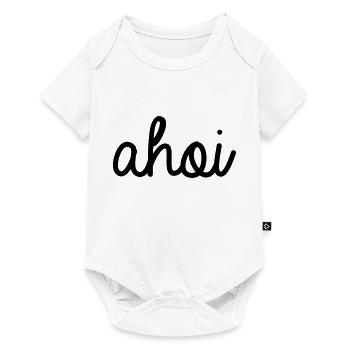 Ahoi. - Baby Premium Kurzarmbody - Weiß - Vorne