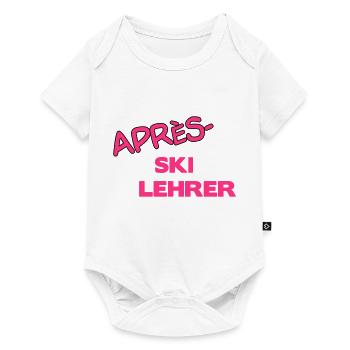 Après Skilehrer - Baby Premium Kurzarmbody - Weiß - Vorne
