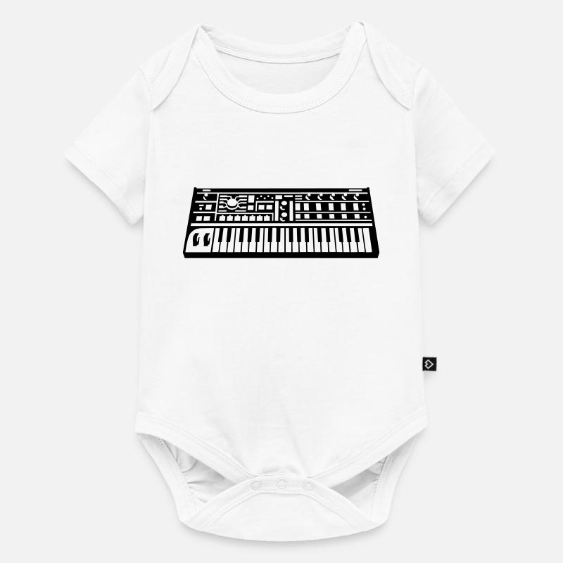 Synthesizer - Baby Premium Kurzarmbody - Weiß