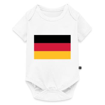 Germany flag - Baby Premium short-sleeve bodysuit - white - Front