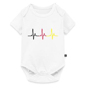 Germany - Body à manches courtes Premium Bébé - blanc - Devant