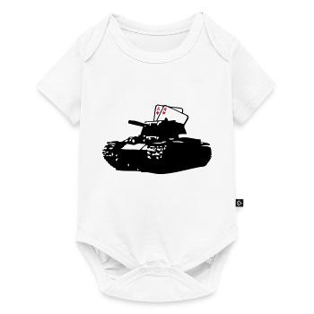 tank pair as1 - Baby Premium short-sleeve bodysuit - white - Front
