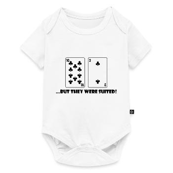 Poker ...but they were suited - Baby Premium short-sleeve bodysuit - white - Front