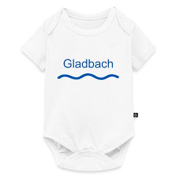 Gladbach Fluss freigestellt - Baby Premium Kurzarmbody - Weiß - Vorne