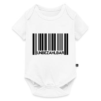 Unbezahlbar Barcode Preis Bester Beste Lieblings - Baby Premium Kurzarmbody - Weiß - Vorne