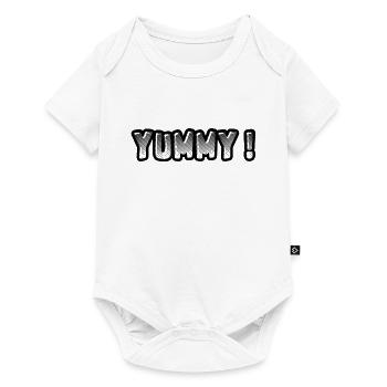 YUMMY | Idée de cadeau génial - Body à manches courtes Premium Bébé - blanc - Devant