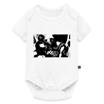 Michael Jordan - Body à manches courtes Premium Bébé - blanc - Devant